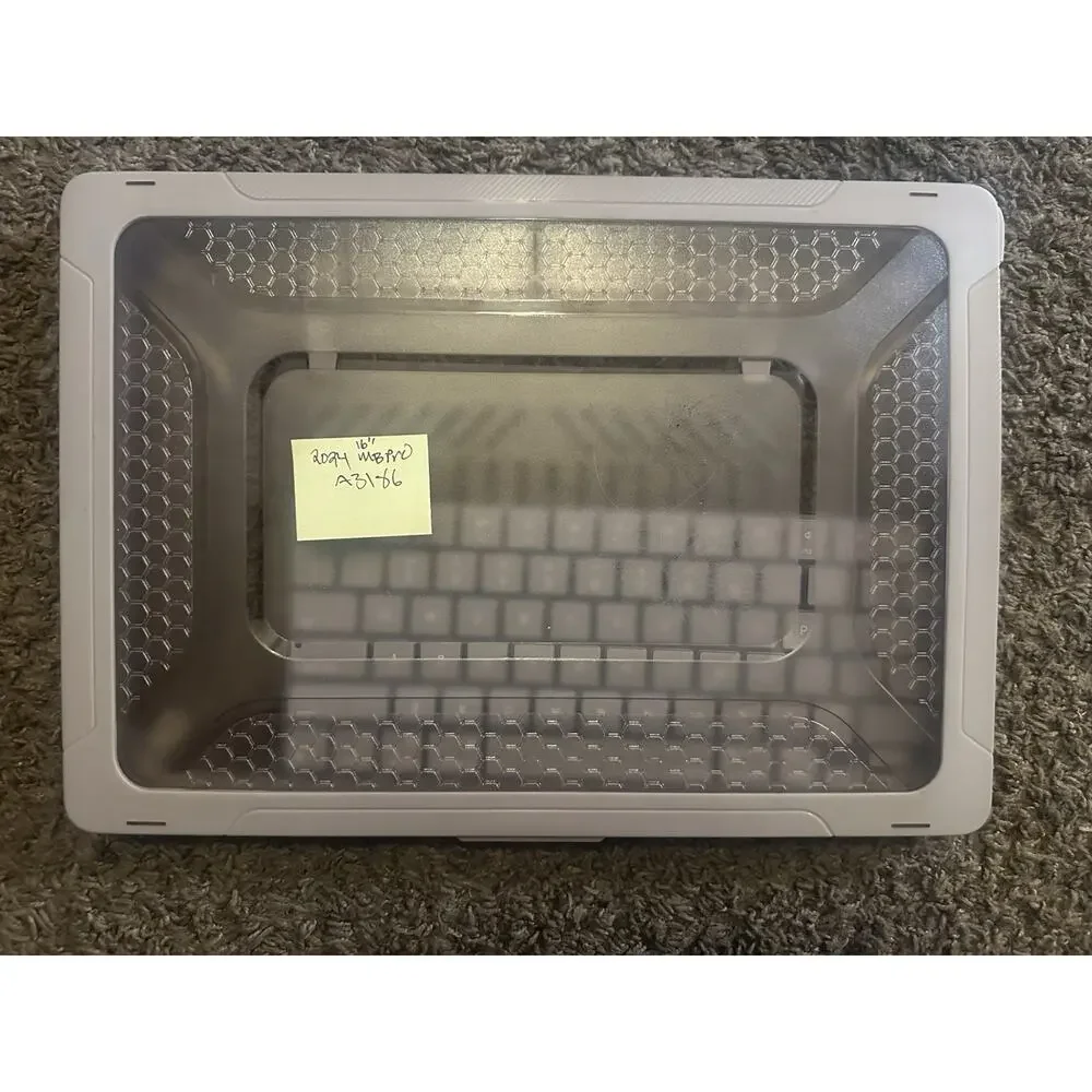 TPU Hard Shell Case Cover for MacBook Pro 16 Inch A3186 (2024)